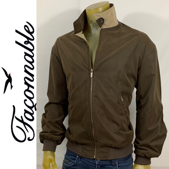 faconnable bomber jacket